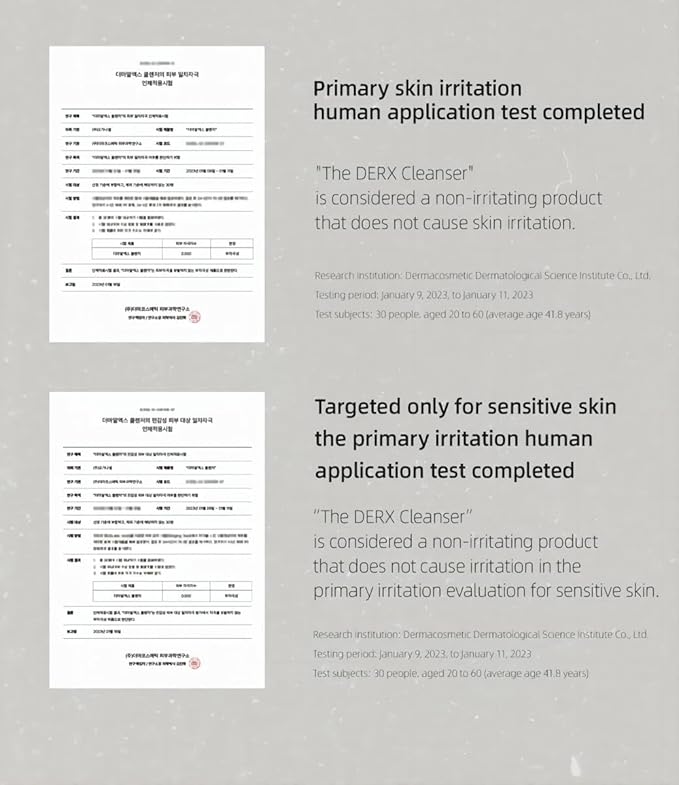 Oganacell DERX Revitalizing Facial Cleanser with Peptides & Walnut Microbeads - Gentle Exfoliating Gel To Foam for all Skin, Korean Clinic-Developed (120ml/4.05 fl.oz.)