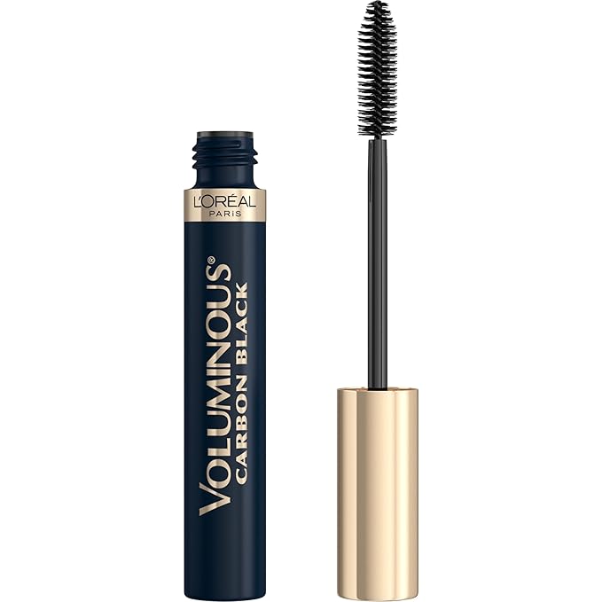 L'Oreal Paris Voluminous Original and Voluminous Carbon Black Mascaras, 0.28 and 0.26 Fl Oz