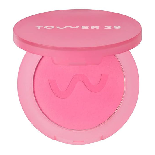 GetSet™ Matte Powder Blush - Malibu Cooler, Setting + Blurring Baby Pink Blush
