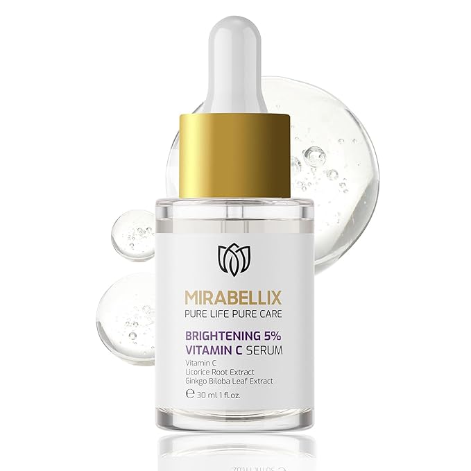 Vitamin C Facial Serum | Daily Antioxidant Support with Niacinamide, Licorice Root & Ginkgo Biloba | Hydrating & Nourishing Formula 30ml