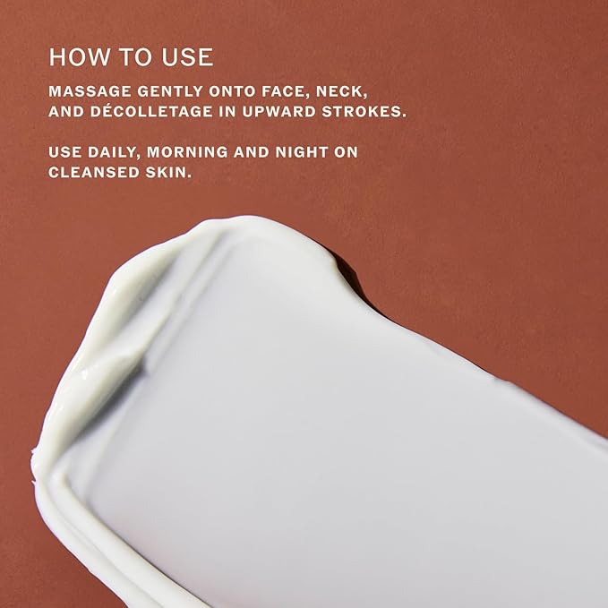 Sahajan Eternal Glow Cream with Vitamin C, Bakuchiol, Ceramides + Saffron | Clinically-Proven Clean Ayurvedic Lightweight Moisturizer | Moisture Barrier, Fine Lines & Wrinkles | 1.7 oz