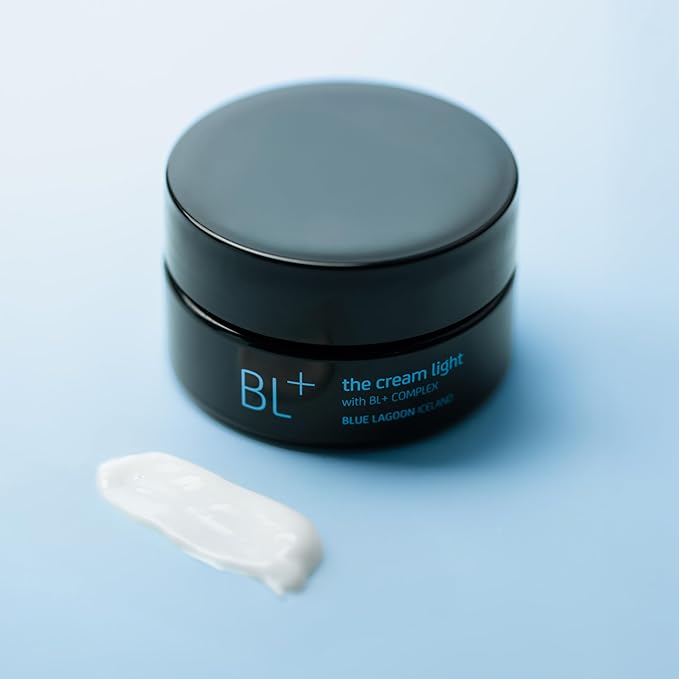 Blue Lagoon - BL+ The Cream Light Gel Moisturizer | Sustainable, Bioactive Luxury Skincare (Full Size, 1.7 oz | 50 ml)