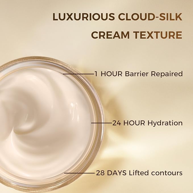 Gold Diamond Multi Anti-aging Cream (55g/1.94oz) - Super Multi-Corrective, Sculpting, Firming, Tightening, Anti-Wrinkle, Moisturizing Night Cream with Tri-peptide, Hyaluronic Acid