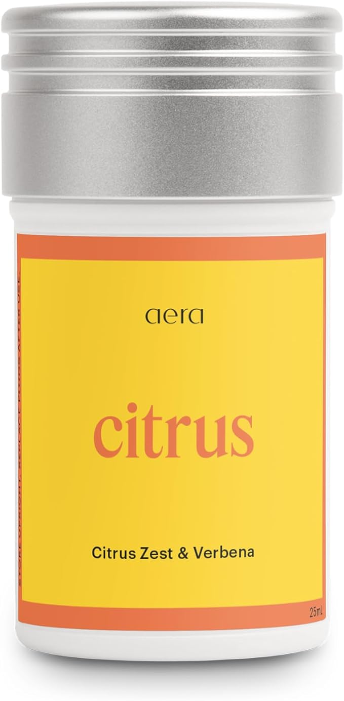 Aera Citrus - Essential Oil for Home - Lemon Zest Fragrance - Notes of Lemon, Orange, Clary Sage and Cedar - Scent Refill - Works with The Aera Diffuser