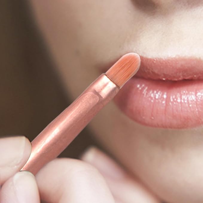 Makeup Brushes,Makeup Brush Set, 8 PCS Travel Make Up Brush Kit Mini,Cosmetic Brushes for Face Foundation Blush Eye Shadow (Pink)