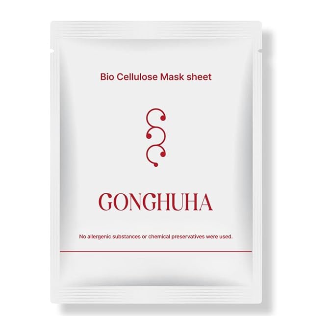 Korean Bio Cellulose Face Mask Sheet for Deep Hydrating, Soothing, and Refreshing Skin – Facial Mask for Women and Men, Self-Care Sheet Mask for All Skin Types (1 Sheet)