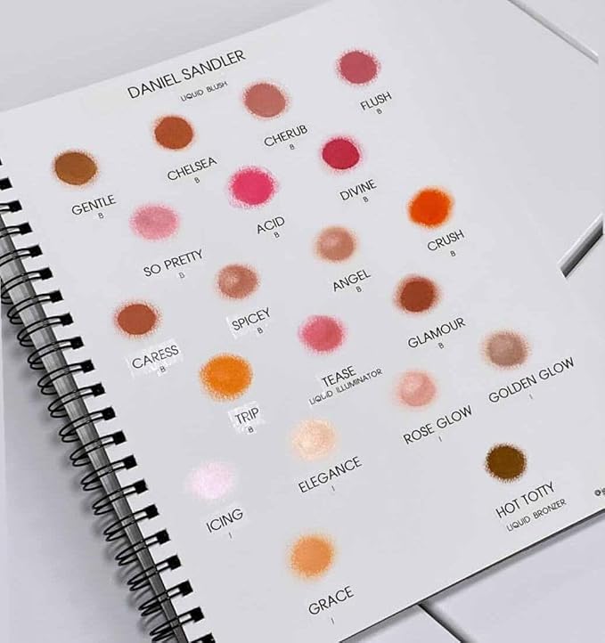 Daniel Sandler WATERCOLOUR BLUSH LIQUID FLUSH. Buildable & Blendable Long-Lasting Waterproof Liquid Blush for Cheeks & Lips for All Skin Types including Mature, Dry, Combination & Oily.