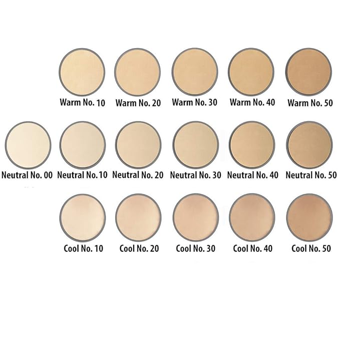 Lauren Brooke Cosmetiques Pressed Foundation, Natural and Organic Makeup (Neutral No. 40)