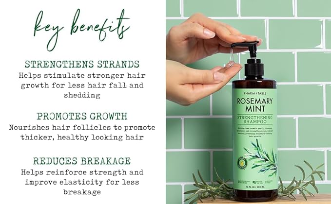 Rosemary & Mint Shampoo 480ml