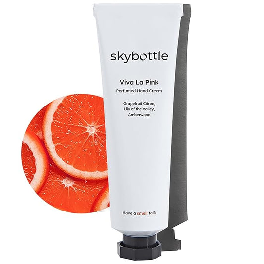 skybottle Hand Cream, Nourishes Very Dry Hands, Korean Hand Lotion, Hand Care for Women & Men, Perfumed with Grapefruit Citrus Fruity Scent with Shea Butter, 1.7 Fl. Oz