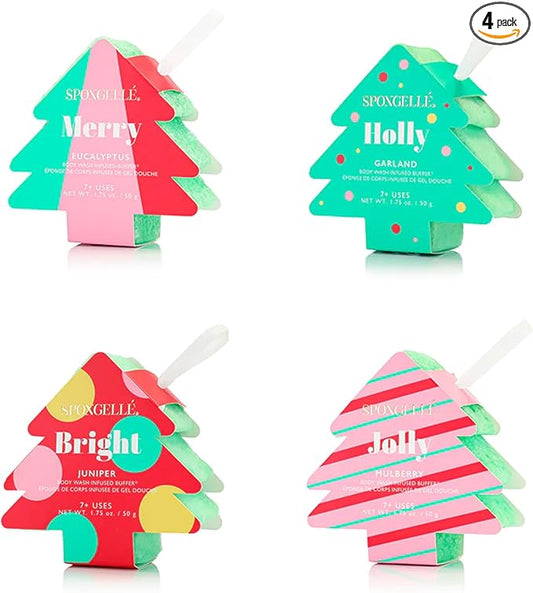 Spongelle Holiday Tree Assorted Pack