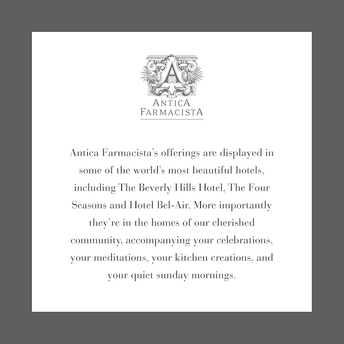 Antica Farmacista Acrylic Bath & Body Gift Set - Hand & Body Wash (10 oz), Body Moisturizer (10 oz) & Acrylic Tray - Self-Care Gift Box for Holidays & Housewarming - Orange Blossom, Lilac & Jasmine