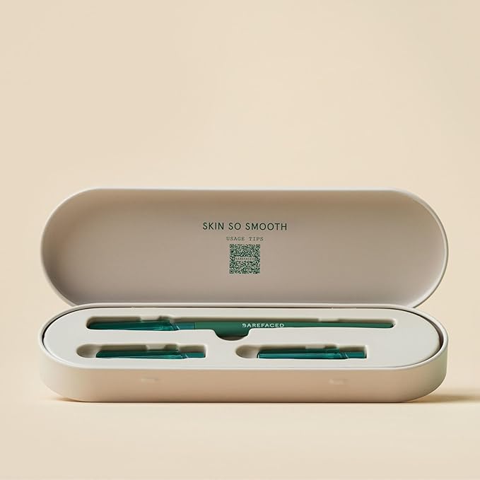 Barefaced Ultimate Women's Shaving Kit - Perfectionist Facial Oil and Facial Razor - Effortless Oilplaning and Dermaplaning at Home
