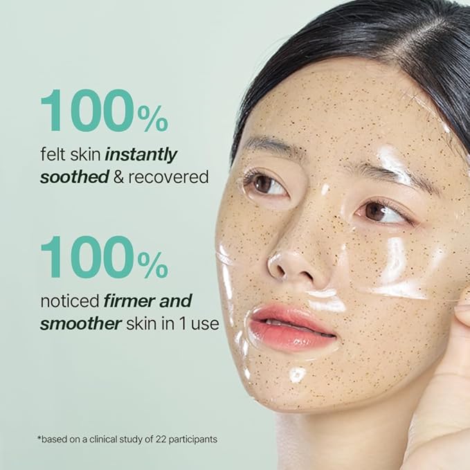 NDP Collagen Cica Cooling Hydro Mask – World’s First Freeze-Ready Hydrogel Face Mask with 55,000Da Vegan Collagen, Real Mugwort & Centella – Korean Mask for Sensitive Skin, 36g x 4ea