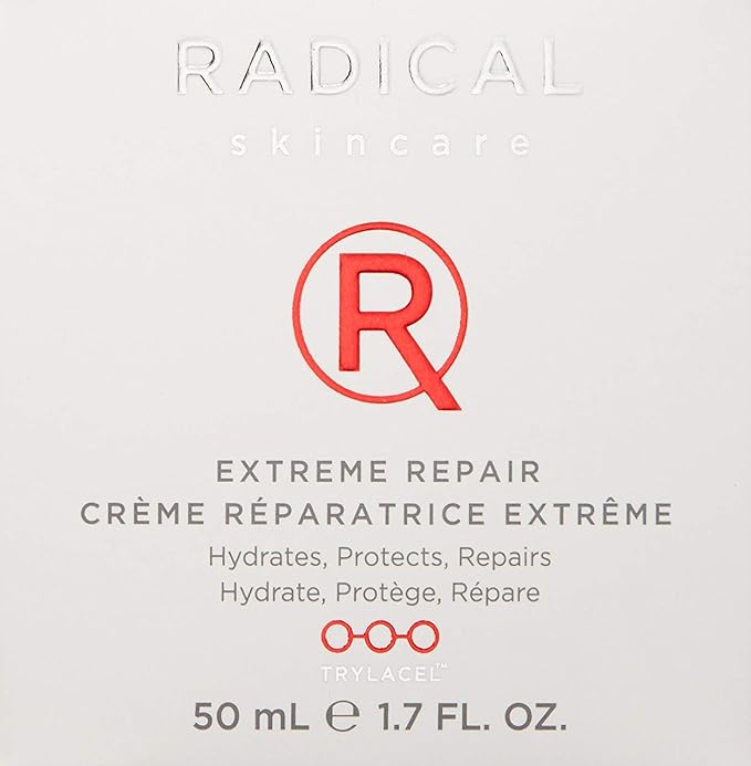 Radical Skincare Extreme Repair - Provides Deep Hydration, Boosts Firmness - For All Skin Types Including Sensitive Skin - Paraben & Cruelty Free (1.7 Fl Oz)