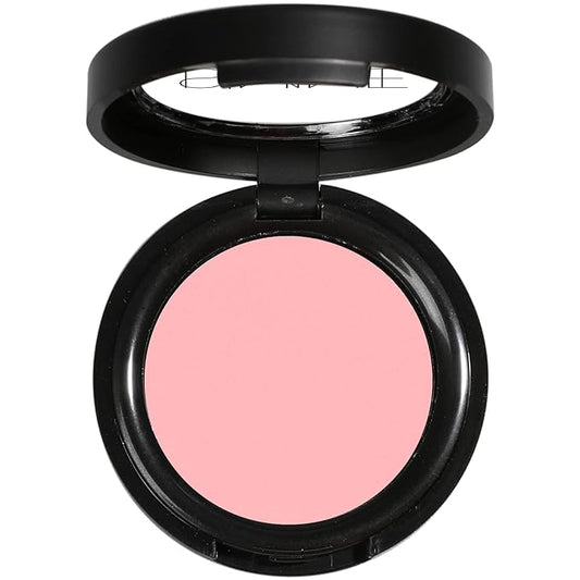 ISMINE Single Eyeshadow Powder Palette, Matte Light Pink, High Pigment, Longwear Single Eye Makeup for Day & Night