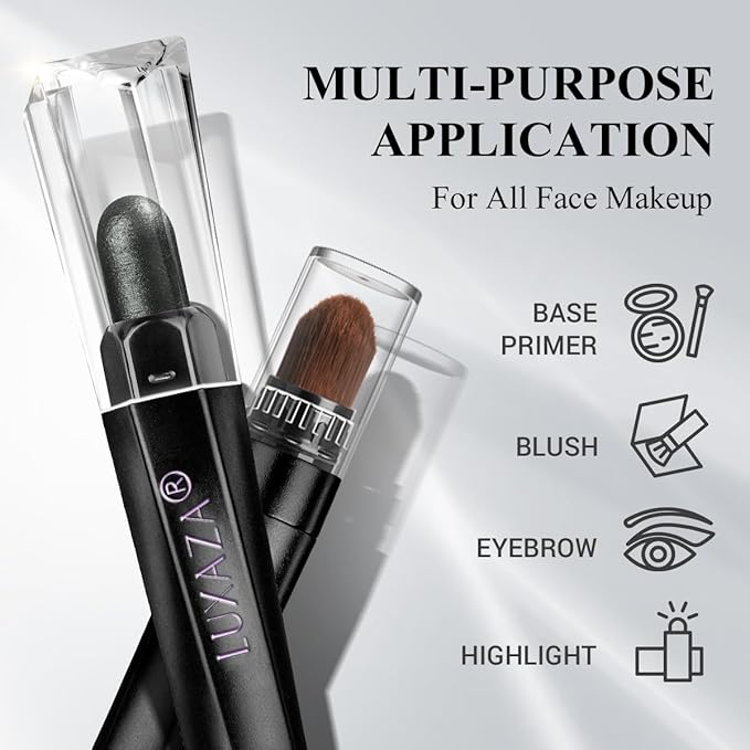 6PCS Green Eyeshadow Stick Makeup Sets, Crease-Proof Cream Shadow Pen,Metallic And Matte Shimmer Eye Shadow Pencil Crayon, A03-Smoky Green