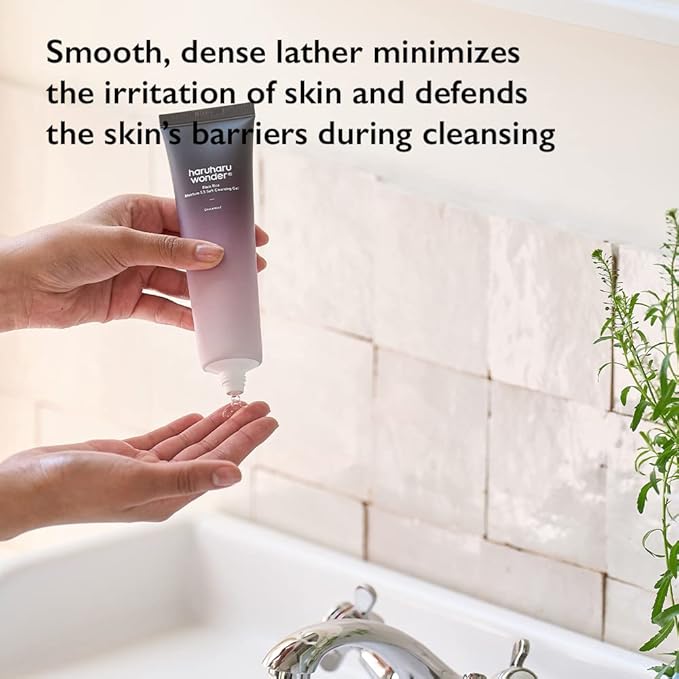 HARUHARU wonder Black Rice Moisture Cleansing Oil & 5.5 Soft Cleansing Gel Double Cleansing Duo Set