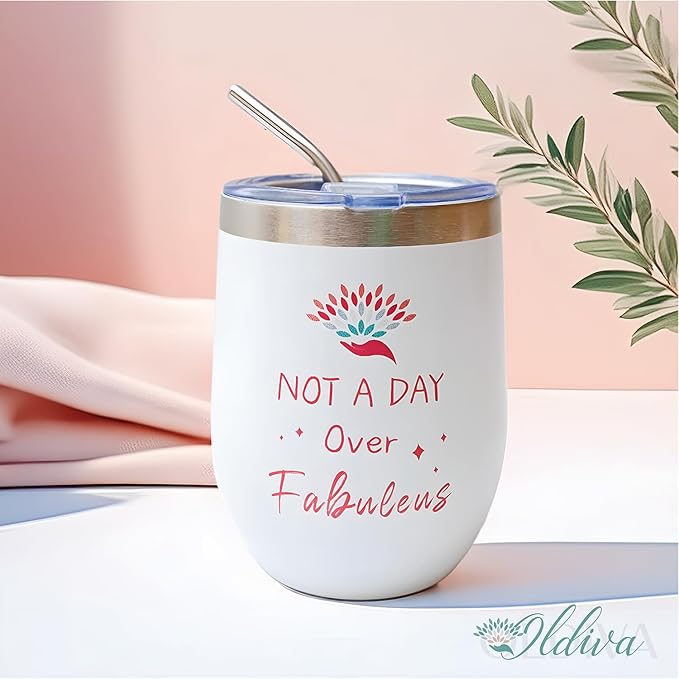 Unique Birthday Gifts for Women, Present Ideas for Her, Mom, Wife, Sister, Friend, Coworker Luxury Birthday Box for Women Gift Basket with Tumbler, Rose Soap, Mirror Birthday Greeting Card