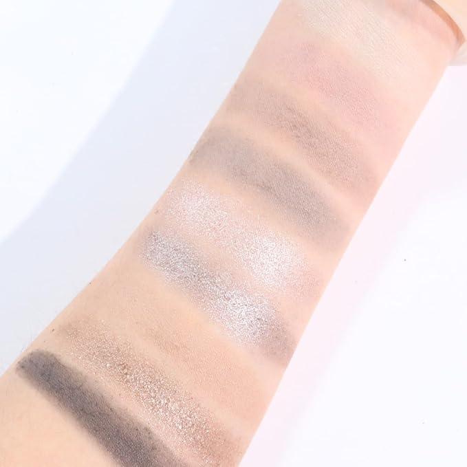 9 Color Eyeshadow Palette Makeup, Neutral Nude Matte Eye shadow & Shimmer Eyeshadow,Long Lasting Waterproof Eye shadow Makeup Palette for Women 03#