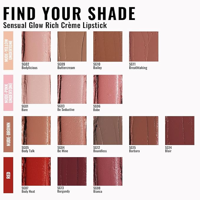 Oulac Brown Lipsticks for Women, Orange Matte Lip Stick, Full Coverage Lip Color, Satin Matte Finish, Cream Texture, Hydrating, Infused with Hyaluronic Acid, Vegan & Clean Beauty 4g SG05 Body Talk