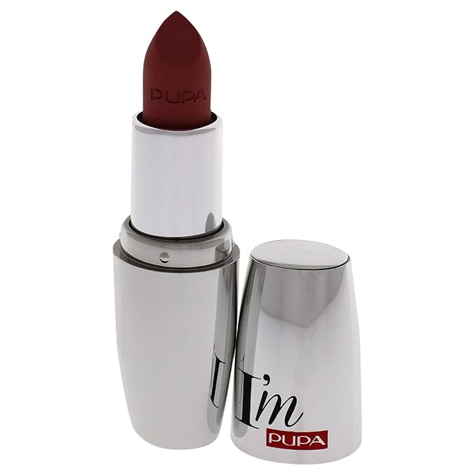 Pupa Milano I Am Matte Pure Colour Lipstick - 010 Delicate Nude for Women - 0.123 oz Lipstick