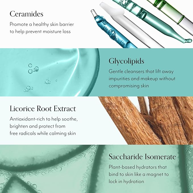 Bliss One & Done Daily Cream Facial Cleanser With Ceramides - Moisturizing Face Wash For Dry Skin - Cleanses & Removes Makeup in 1 Step- Clean, Vegan, Cruelty-Free, 6 Fl Oz