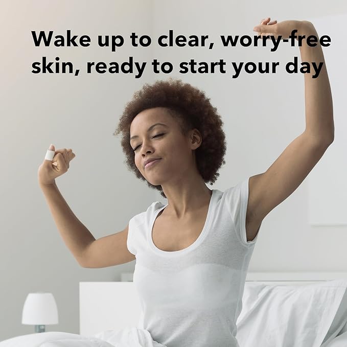 AVARELLE Spot Pimple Patches for Face | Good Night Acne Cover | Hydrocolloid with Tea Tree Oil | Acne Spot Treatment (12-14 mm, 24 ct)