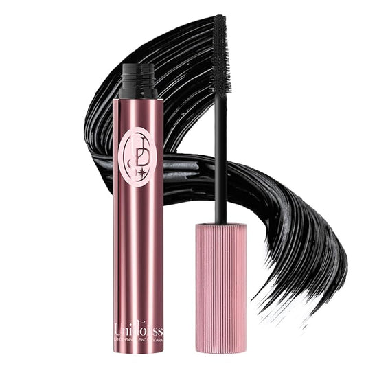 Unidollss Tubing Mascara Volume and Length Black Upgrade Lengthening Long Lasting, New Brush, No Smudging, No Clumping, Washable Voluminous Tubing Mascara, Gluten-free Safe for Sensitive Eyes
