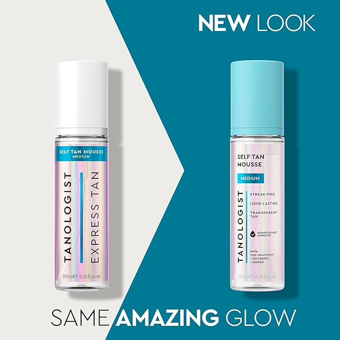 Tanologist Medium Self Tan Mousse, Self-Tanning Mousse, Streak-Free, Natural Glow, No Fake Tan Smell Or Orange Tone, Long Lasting, Clean Ingredients, Vegan, 6.76 fl. oz/200 ml Bottle