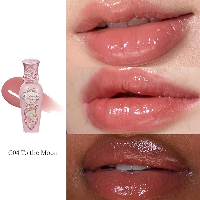 Flower Knows Shell’s Jewel 13-Piece Makeup Gift Box Set,Lip Gloss×2+Blush×1+ Eyeshadow Palette×1+Highlighter×3+Hand Mirror×1+Hair Clip×1+Mini Powder Puff×1+Blush Brush×1+Eyeshadow Brush×1+Gift Box×1