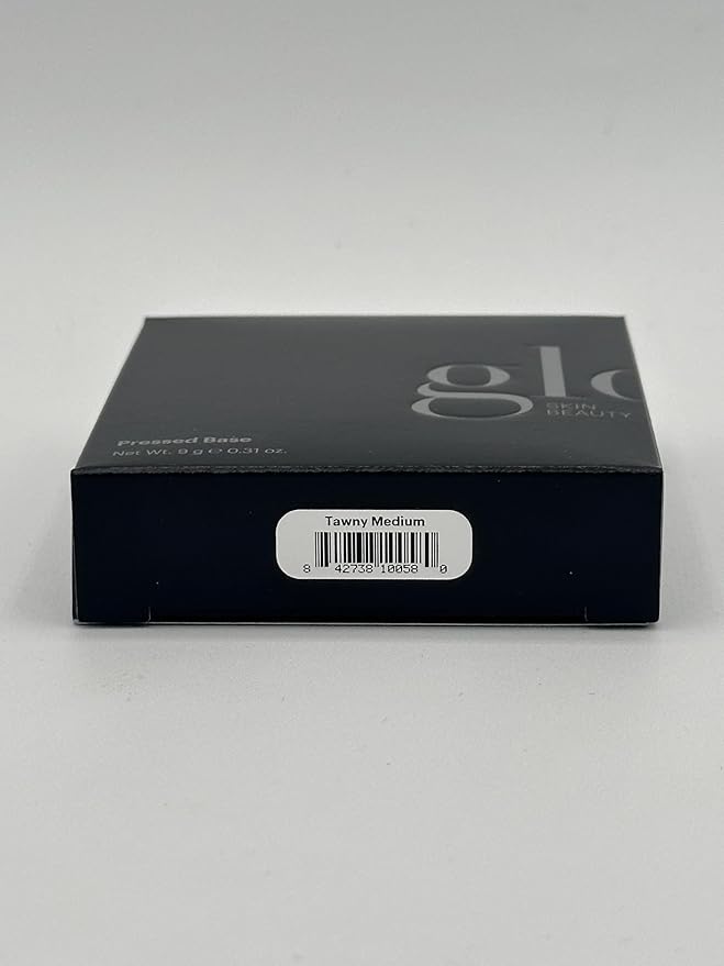 Glo Skin Beauty Pressed Base Powder Foundation Makeup (Tawny Medium) - Flawless Coverage for a Radiant Natural, Second-Skin Finish