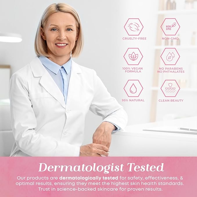 Glow Elixir Collagen & Peptides Face Serum - Dermatologist Tested, Anti-Aging, Korean Skin Care, Hydrates, Firms & Revitalizes Skin - 95% Natural, Vegan, Clean Beauty - 1.69 FL. Oz