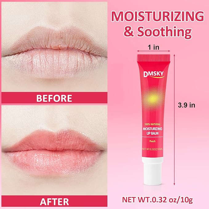 Dmsky 36 Pack Lip Gloss Bulk, Squeeze Clear Lip Gloss Set with Shea Butter, Moisturizing High Shine Glossy Lip Oil for Dry Chapped Lips-12 Flavors