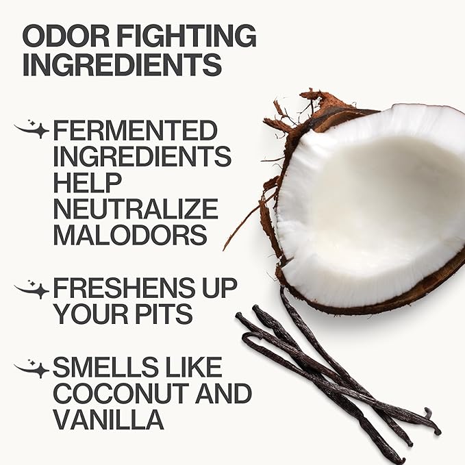 Pacifica Beauty Coconut Milk & Essential Oils Underarm Deodorant Wipes, Helps Remove Odor, Aluminum-Free, Vegan & Cruelty-Free, 30 Wipes (1-Pack)