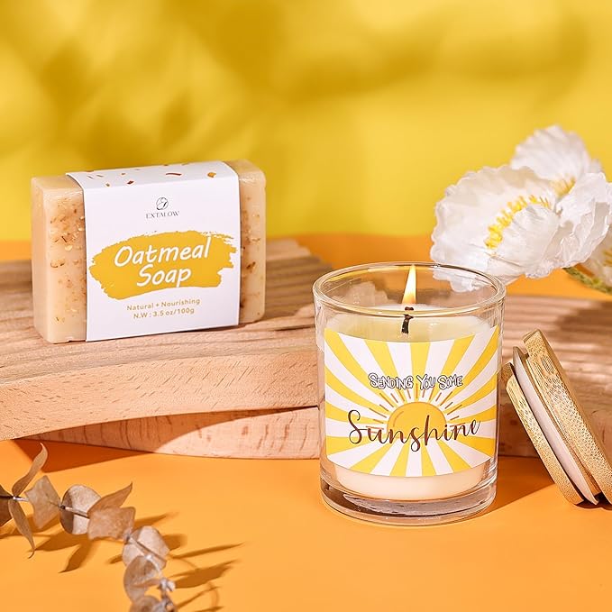 Gift Baskets for Women, Unique Birthday Gifts for Women,Get Well Soon Gift Basket,Care Package Sending Sunshine Box Thinking of You for Mom Wife Sister Best Friends Teen Girls