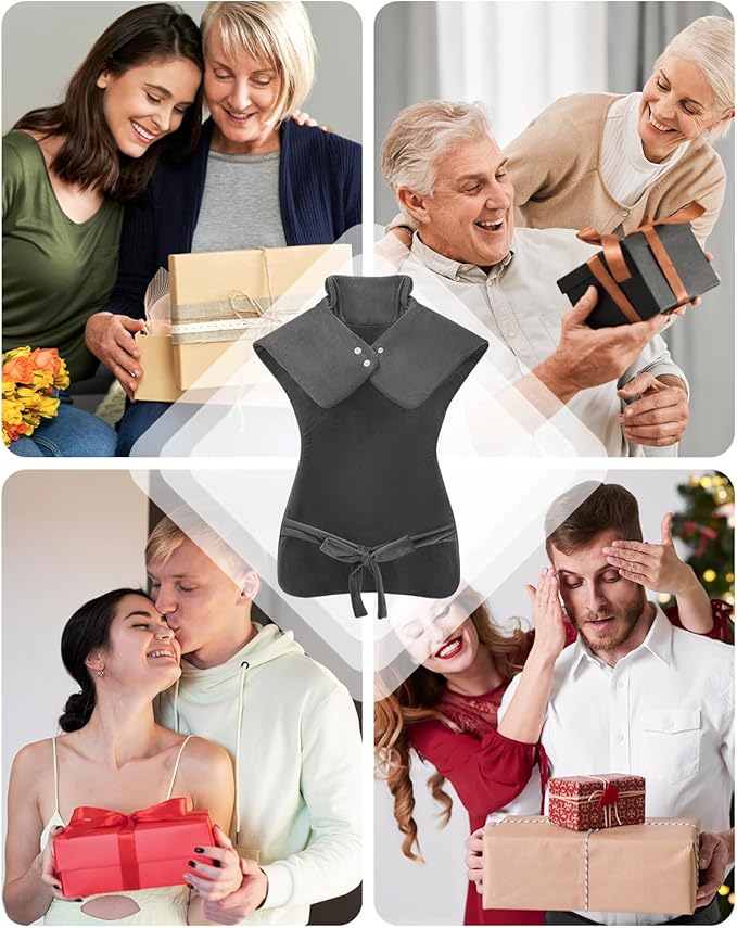 Heating Pad for Neck and Shoulders and Back Pain Relief, Electric Heat Pad for Full Body, Moist Dry Heat Options (Granite)