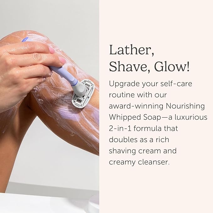 Nectar Life Whipped Soap and Shave Butter (10 Ounce, Lavender)