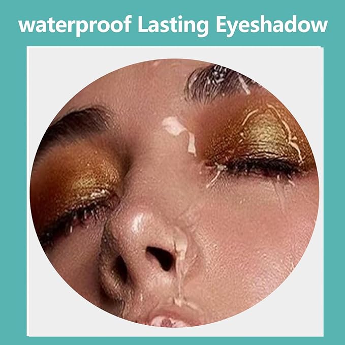 Eyeshadow Stick Eye Brightener Stick Eyeliner Pencil Cream Shimmer Glitter Smooth Eye Shadow Sticks Pencil Nude Primer Highlighter Natural Waterproof Long Lasting Champagne Shimmer # 02