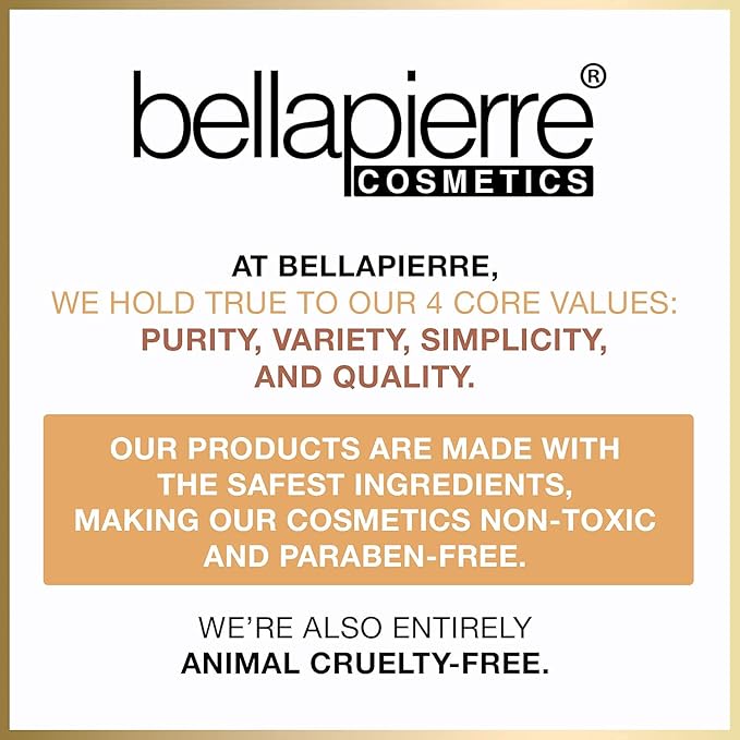 bellapierre Mineral Bronzer - Loose Powder | SPF Protection | Warms Skin Tone for a Sun-Kissed Look | Non-Toxic & Paraben Free - Kisses - 0.3 Oz
