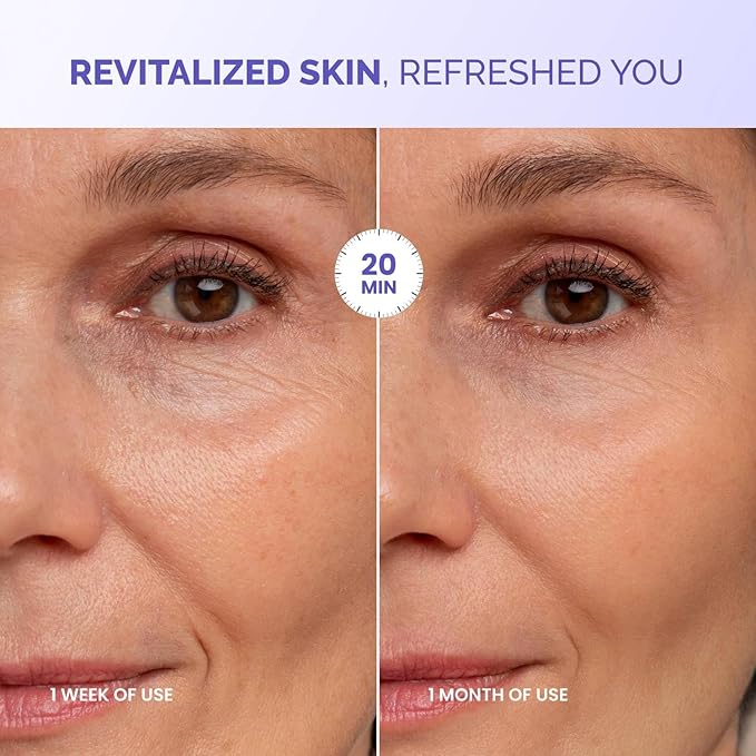 PLANTIFIQUE Facial Sheet Mask Collagen Boost 5 Pack – Anti-Aging & Firming Face Mask Sheets with Collagen, Coenzyme Q10 & Blueberries – Korean Skincare for a Smooth, Revitalized Look