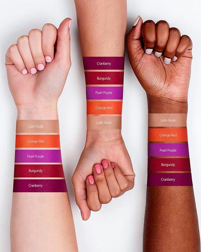 MAKI YIKA Purple Lipstick for Women Color Stay Long Lasting Lipsticks, No Smudge Matte Liquid Lipstick Transferproof Cruelty-Free Lip Color, Pearl Purple