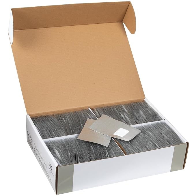 ForPro Professional Collection Expert Embossed Gel Polish Removal Wraps, Pre-Cut with Cotton Pad, Remove Gel Polish, Acrylics, & Nail Art, 4" L x 2.9" W, 500-Count