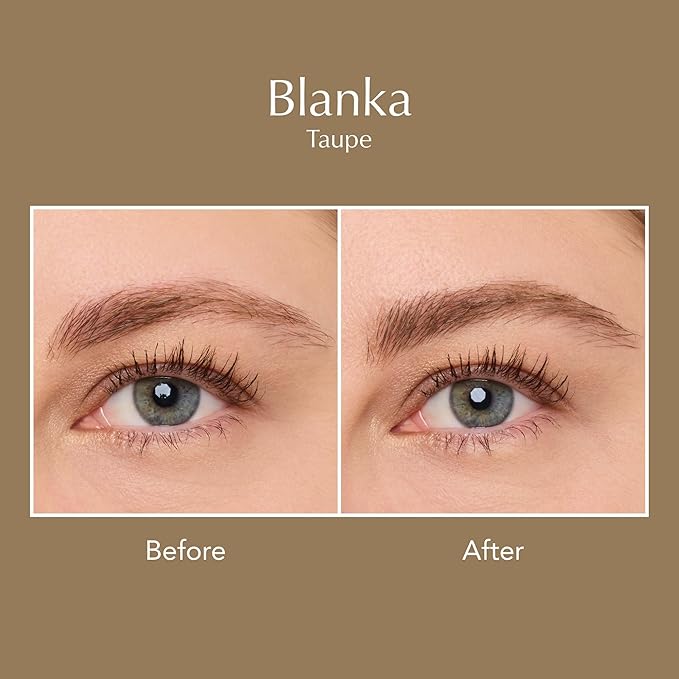 Thrive Causemetics Instant Brow Fix Semi-Permanent Eyebrow Gel, Waterproof Tinted Eye Brow Gel with Vitamin B5, Smudge-Proof, Vegan & Cruelty Free, Blanka (Taupe)