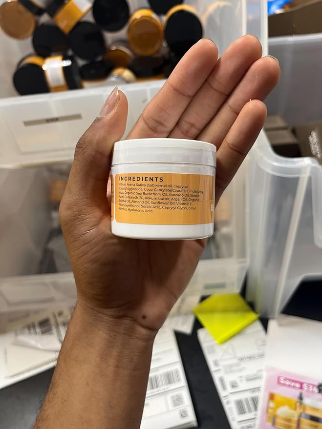 Glo Melanin Nourishing Face Cream – Hydrating Daily Moisturizer for Radiant, Even-Looking Skin – Vegan, Paraben-Free Formula for a Healthy Glow (2 oz)