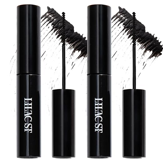 Lilac St - Eternal Bond Lash Glue (Black) - Lash Cluster Glue - Quick Dry Formula - Mini Mascara Wand Applicator - Strong & Flexible Hold - Waterproof - Cruelty Free, Vegan - Pack of 2