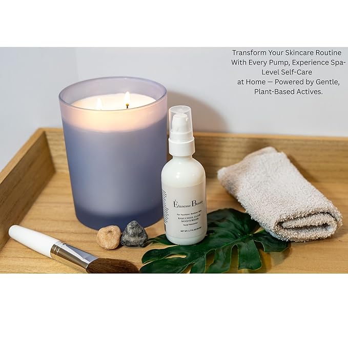 Bakuchiol Glow Moisturizer – Plant-Based Retinol Alternative for Youthful, Radiant Skin | Lightweight, Hydrating Daily Facial Cream (1.7 fl oz / 50 mL)