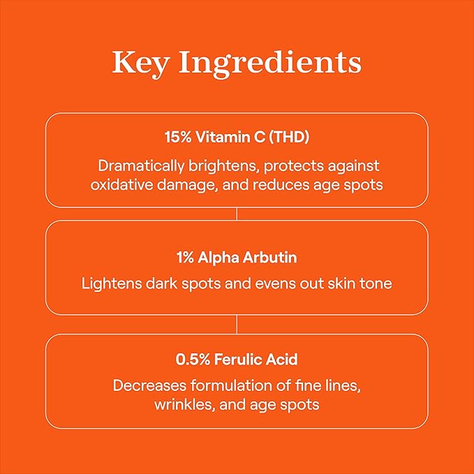Live Tinted Superbright 15% Vitamin C Face Serum Stick - Balm to Serum Stick - Brightens Uneven Skin Tone & Texture, Targets Fine Lines & Wrinkles, 0.5 oz / 15g
