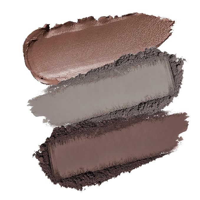 Boobeen 3 Color Eyebrow Powder Palette, Waterproof Eyebrow Gel Makeup, Brow Definer to Shape Perfect Brow，Professional Brow Filler Powder with Brush