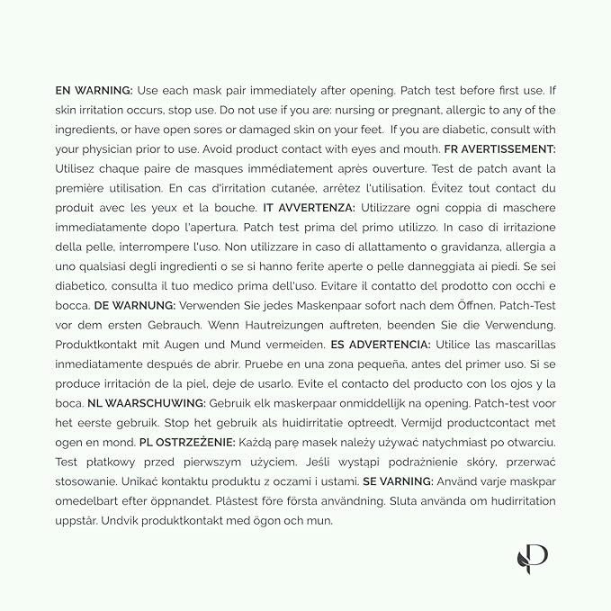 PLANTIFIQUE Foot Peeling Mask 2 Pack | Dermatologically Tested Repairs Heels & Removes Dry Dead Skin for Baby Soft Feet | Exfoliating Foot Peel Mask for Dry Cracked Feet | Strawberry